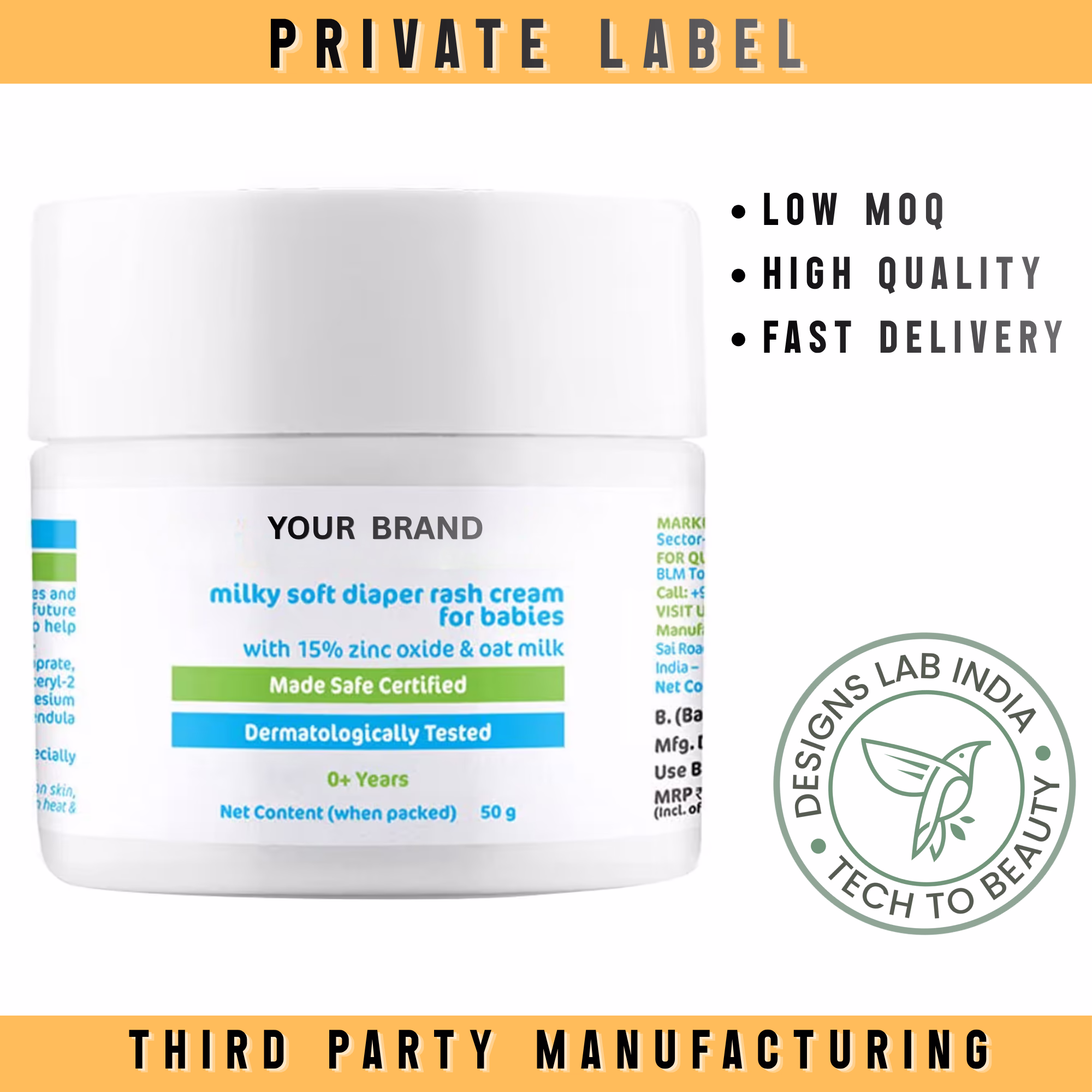 Baby Diaper Rash Cream